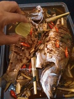 Gambar Siakap stim tomyam