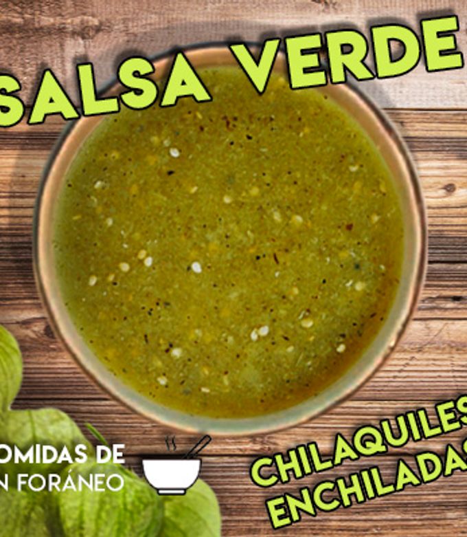 Una foto de Salsa Verde para Chilaquiles o Enchiladas