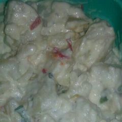 Potato salad A picture of Potato salad.