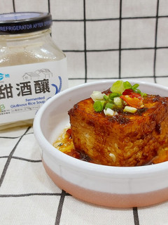 酒釀醬燒豆腐 的食譜成品照片