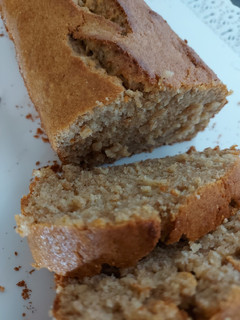 Una foto de Budín integral de banana y avena