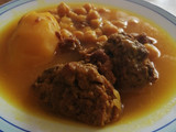 Cocido, con pelotas