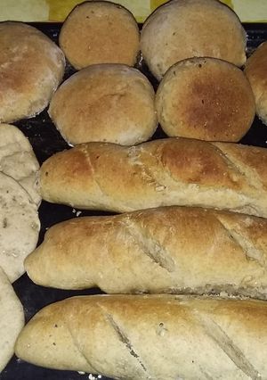 Una foto de Panes caseros