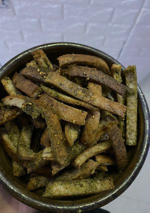 صورة لوصفة اطراف خبز التوست