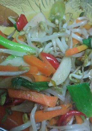Foto resep Tumis toge simpel