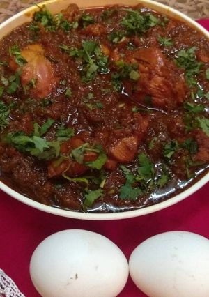 A picture of Masala Chicken.
