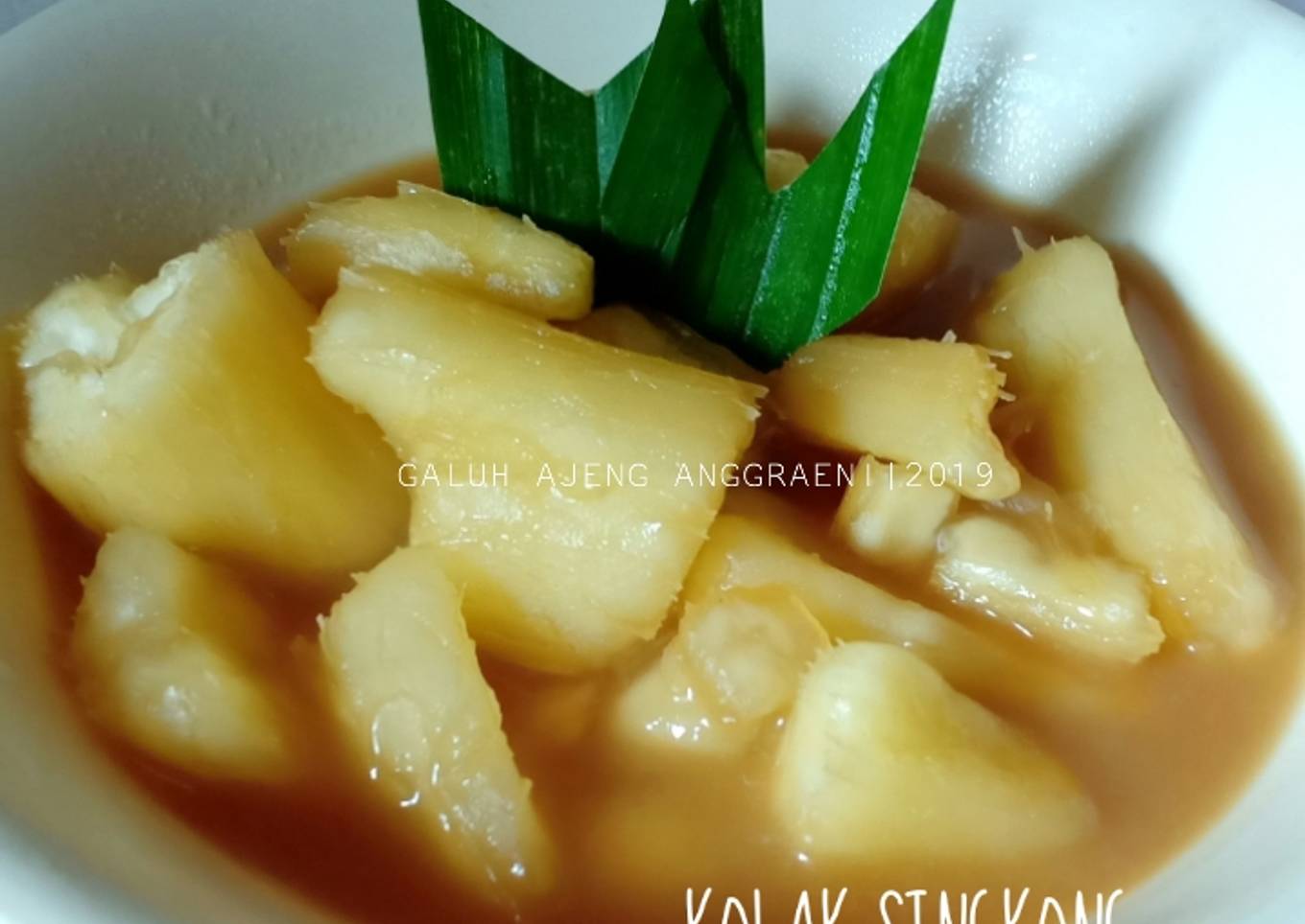 KOLAK SINGKONG (PAKAI FIBER CREME)