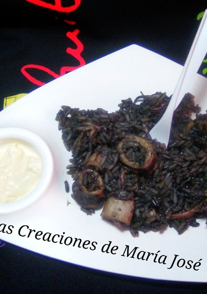 Una foto de Arroz negro