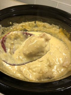 A picture of Italian Crockpot Chicken.