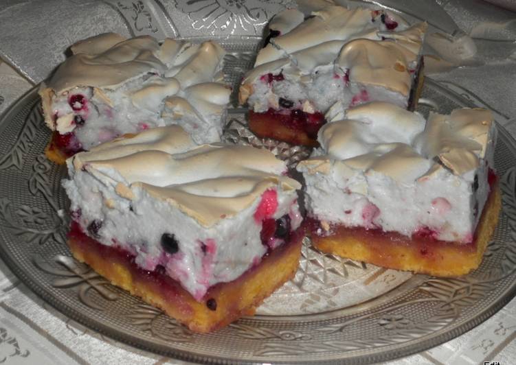 Gyümölcshabos linzer