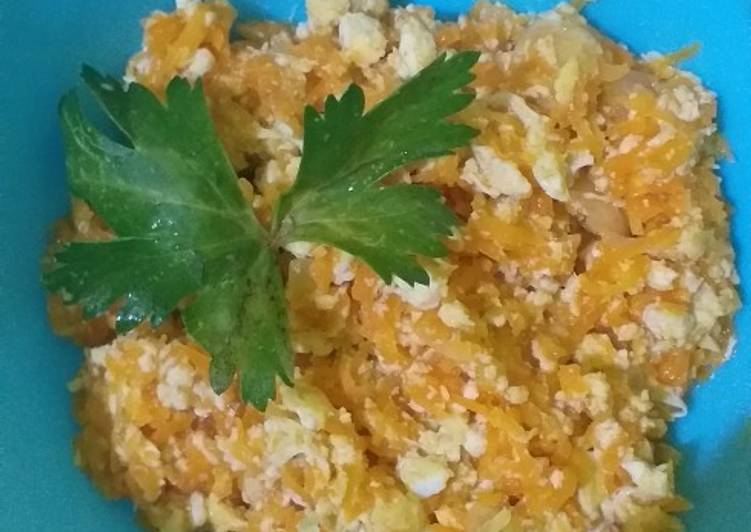 Cara Gampang Membuat Tumis wortel, tahu dan telur puyuh buat anak 1th + Anti Gagal