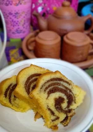 Foto resep Butter cake marmer