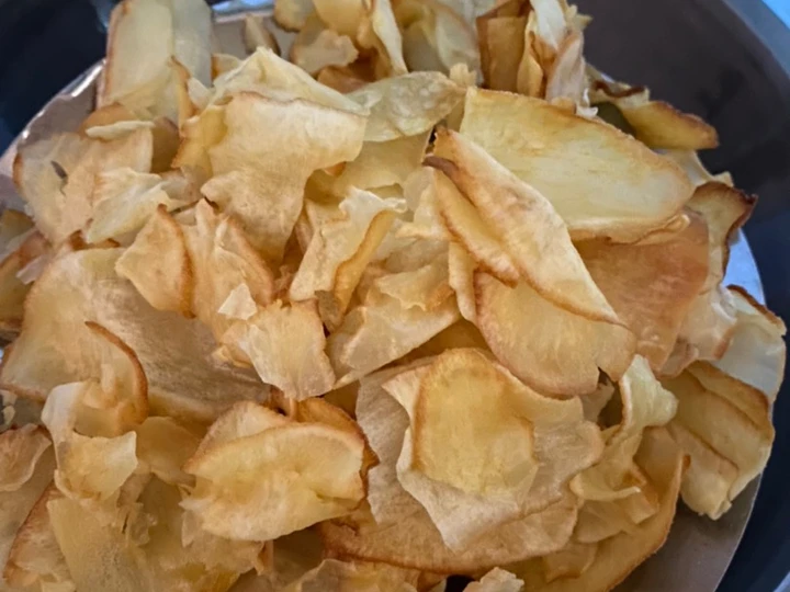Langkah Mudah untuk Membikin Resep Keripik Singkong Original Simple yang Lezat Anti Ribet, Mantap