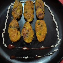 Puffed rice (cutlet) A picture of Puffed rice (cutlet).