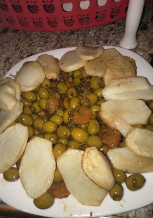 صورة لوصفة طاجين الزيتون