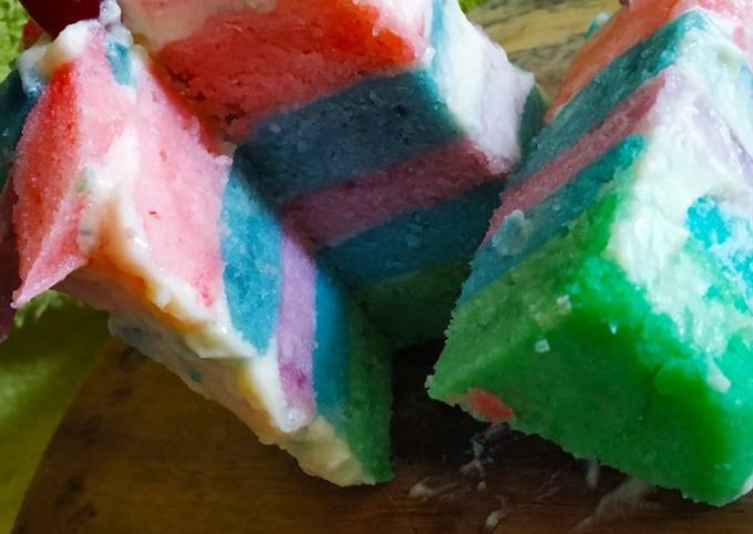 Recipe of Speedy Colourful Cake