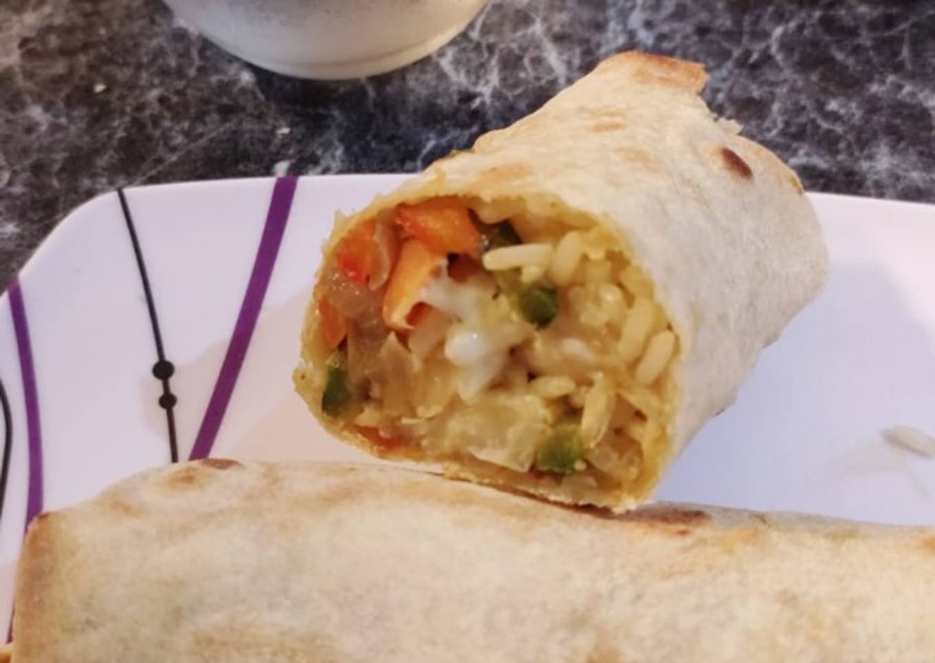 Burritos vegetarianos saludables