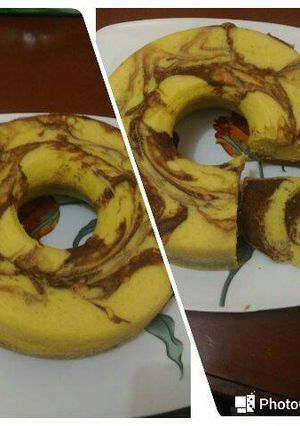 Foto resep Bolu marmer kukus