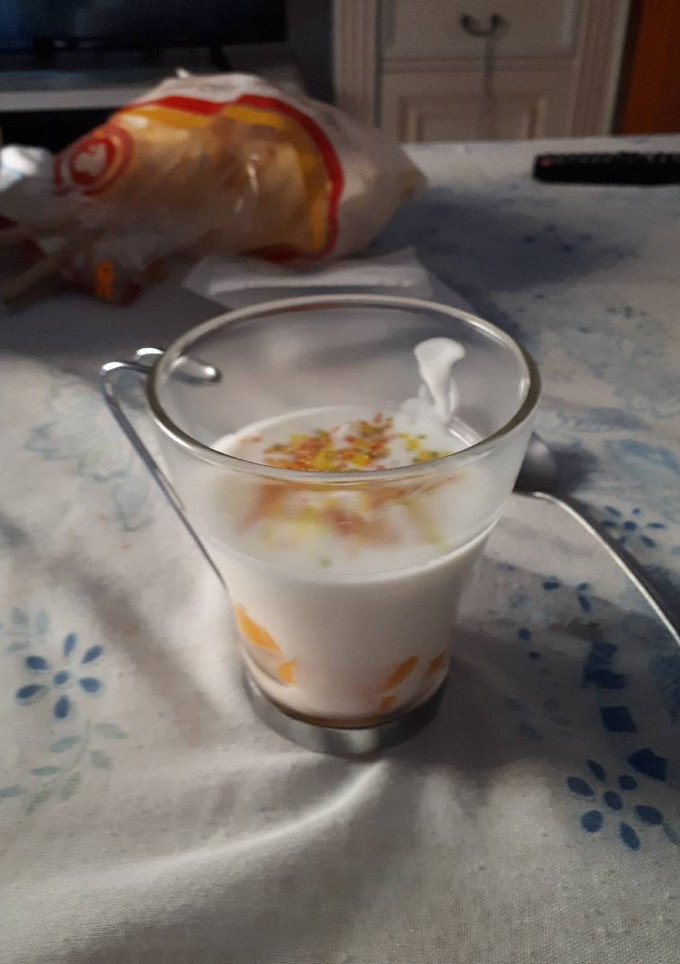 Una foto de Postre ligero y frutal