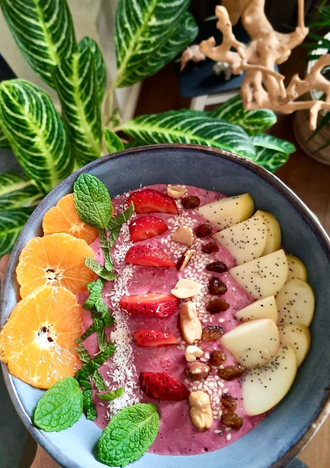 Una foto de ~Smoothie bowl vegano ~