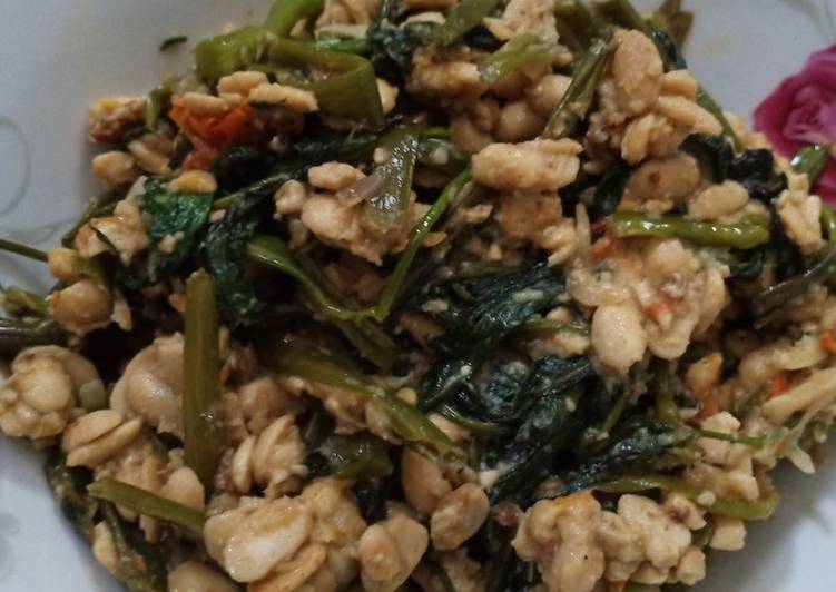 Tumis Kangkung bumbu cikur
