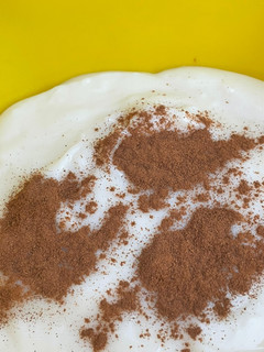 Una foto de Crema de maicena