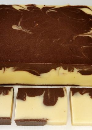 Foto resep Puding Mentega Coklat Vanila