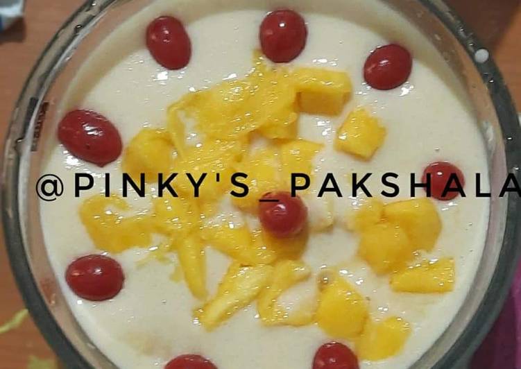 Simple Way to Make Speedy Mango Firni