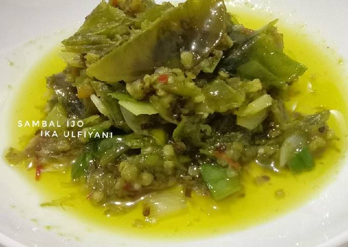 Resep Sambal Ijo Ala Rm Padang Oleh Ika Ulfiyani 💃💃 Cookpad