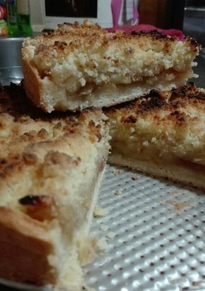 Una foto de Tarta Crumble de manzanas