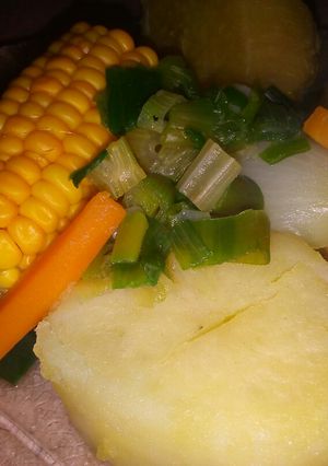 Una foto de Puchero sin carne