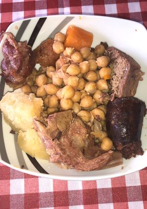 A picture of Cocido Madrileño (with Ninja Foodi or Instant Pot).