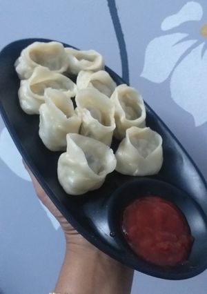 চিকেন মোমো (Chicken Steam Momo Recipe in Bengali) রেসিপির প্রধান ছবি