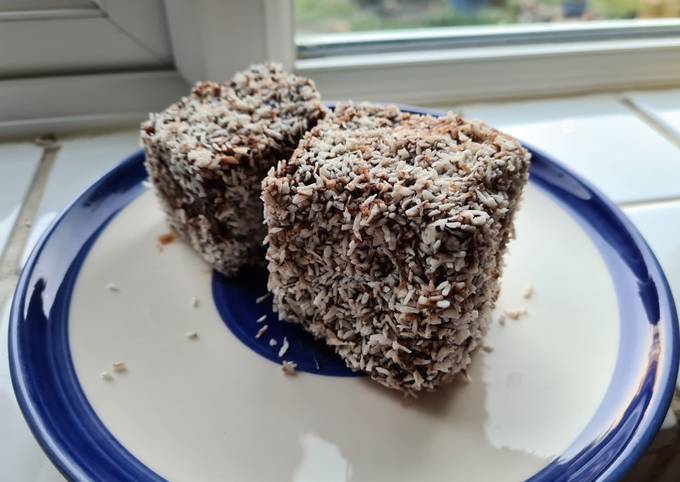 Lamington cake from Down Under 🇦🇺 🦘 Recipe by Maryline - Cookpad