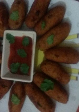 A picture of Soya cutlet.