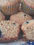 Muffins de arándanos