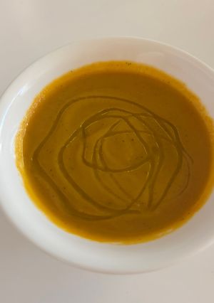 A picture of Oanh’s French Vegetable Potage (Soup).