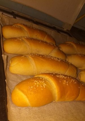 Hot-dog kifli 😋😋 recept fotója