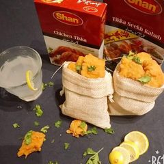 A picture of Chicken pops.