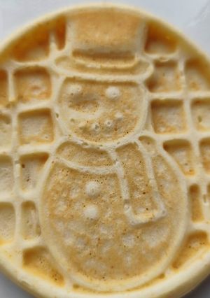 Foto de Waffle de Natal