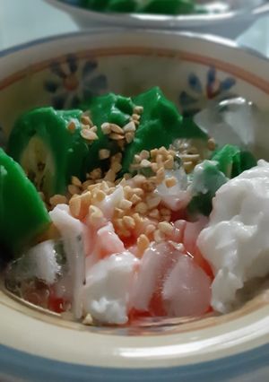 Foto resep Es Pisang Ijo