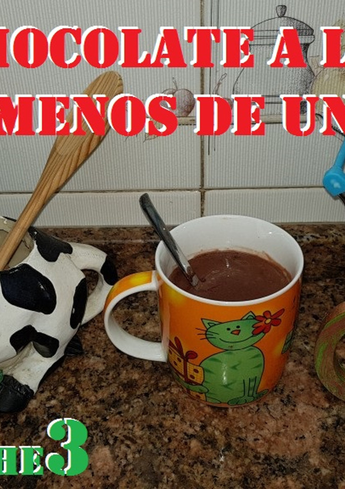 Una foto de Chocolate a la taza (espesito) en menos de un minuto