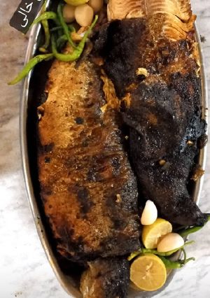 عکسی از دستور قزل آلا شکم پر