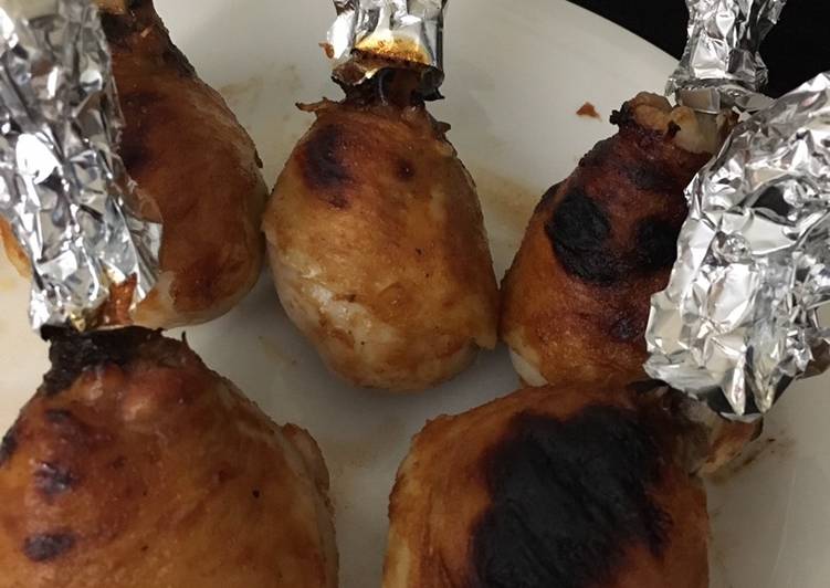 How to Cook Yummy Lollipop chicken in a root beer barbecue sauce