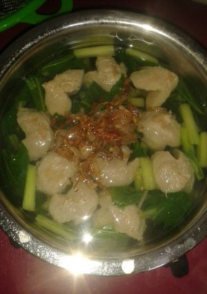 Foto resep Sup bakso simple
