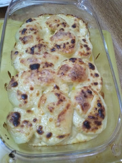 Una foto de Papas Gratinadas