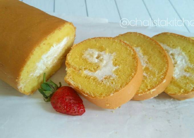 Resep Bolu Gulung 3 Telur