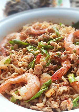 รูปของ มาม่าต้มยำกุ้ง