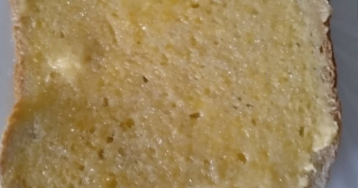 Pan, mantequilla y azúcar Receta de Chari Crzo- Cookpad