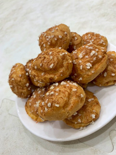 無麩糖粒小泡芙 的食譜成品照片